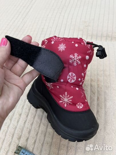 Зимние ботинки детские 23 24 25