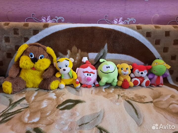 Мягкие игрушки разные