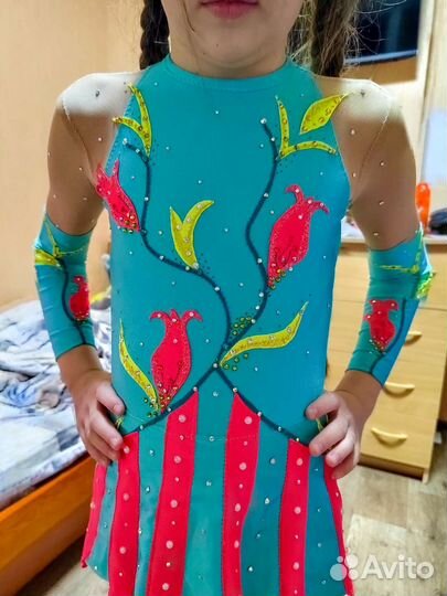 Купальник для гимнастики, фигурного катания