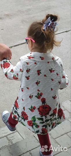 Нарядный комплект с джинсами 92-96см