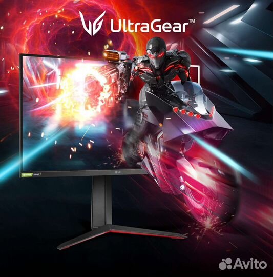 Игровой монитор новый Lg 27gp850 2k 180hz nanoips