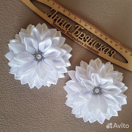 Бант праздничный 1 сентября ручная работа