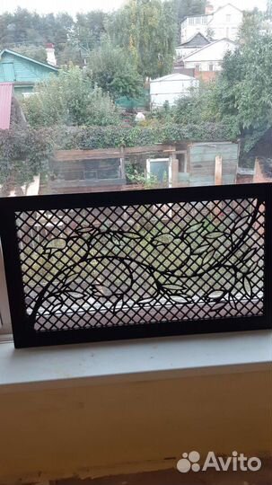 Решетка радиатора из дерева