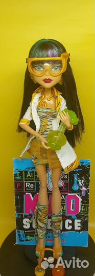 Кукла Монстер Хай Гулия и Клео Убийственная наука