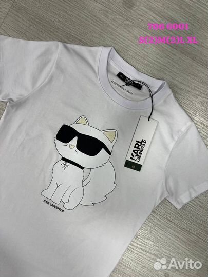 Футболка karl lagerfeld женская