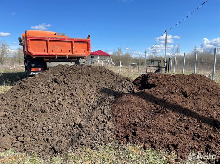 Торф, навоз, чернозем, щебень, песок
