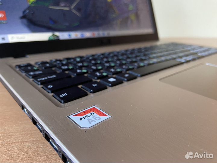 Мощный Ноутбук Asus SSD256gb/4gb/Гарантия