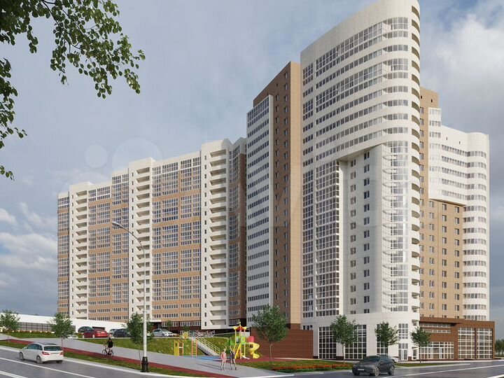 Квартира-студия, 25,5 м², 19/20 эт.