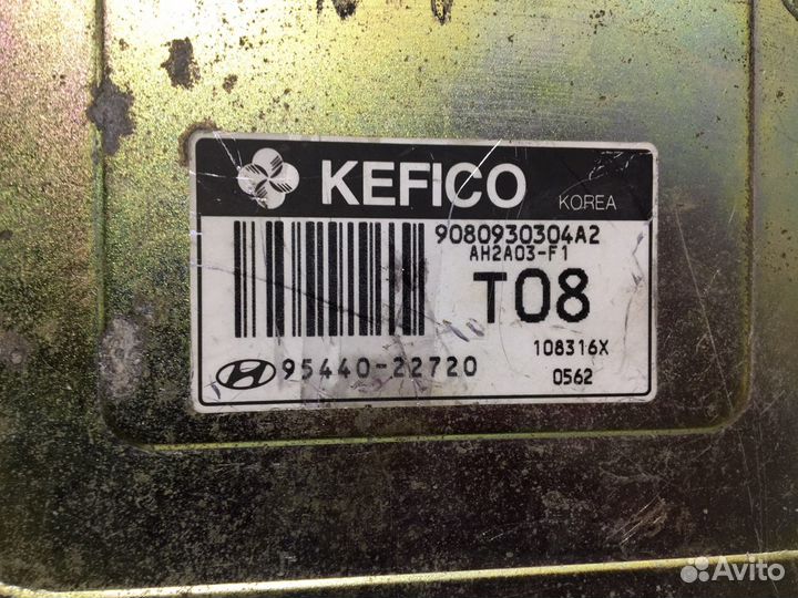 Блок управления АКПП a4af3 хундай акцент