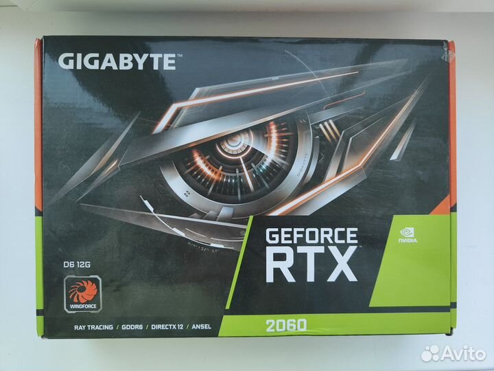 Видеокарта rtx 2060 12gb