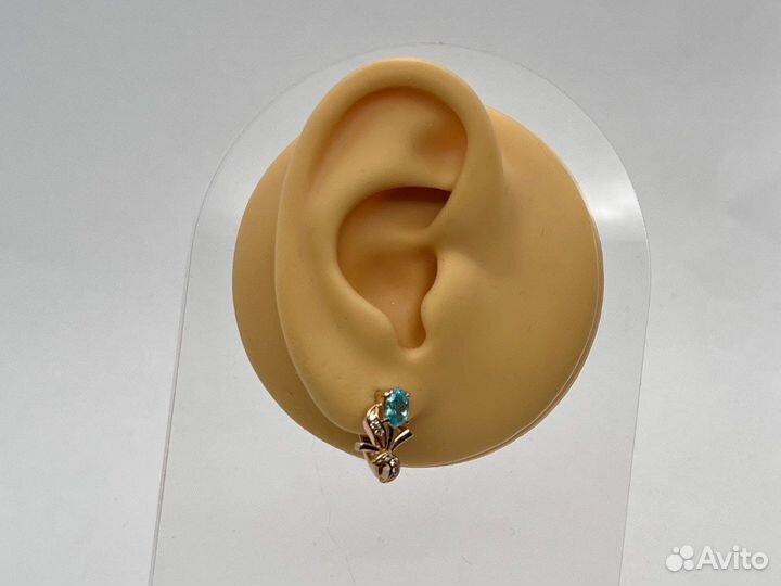 Золотые серьги 585 пробы