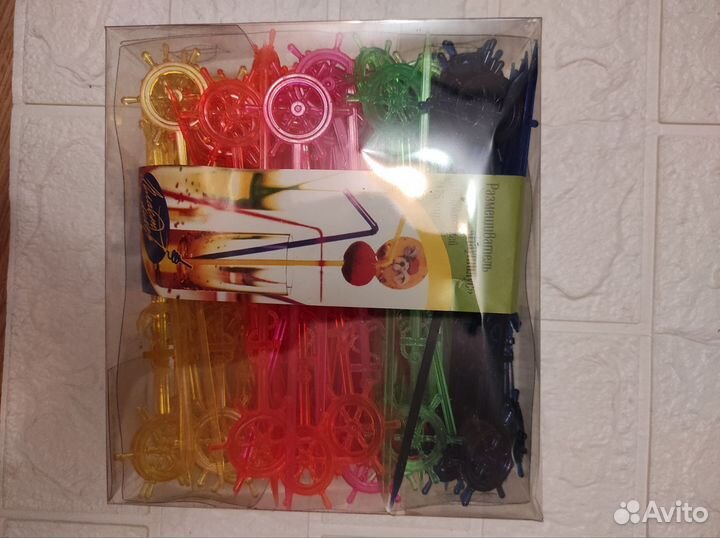 Размешиватель Наутилус 100 штук,Зонтики