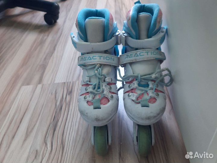 Роликовые коньки детские раздвижные 28-31 р