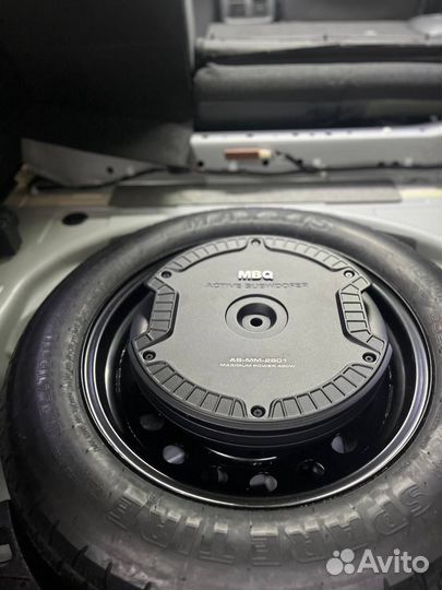 Сабвуфер в запаску MBQ AS-MM-2801