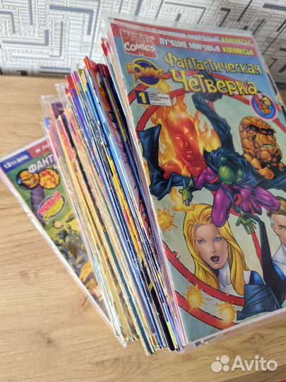 Большая коллекция комиксов marvel