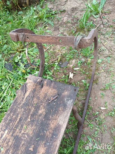 Ретро санки кованные