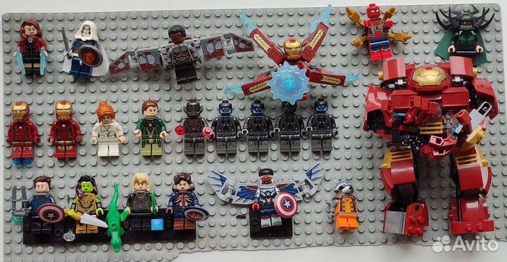 Lego минифигурки Marvel/DC/Harry Potter