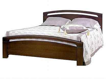 Кровать деревянная из сосны Бали