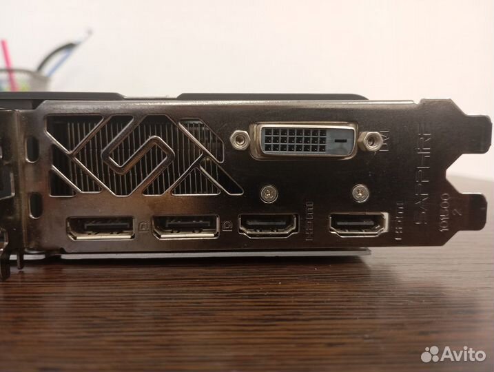 Видеокарта Sapphire AMD Radeon RX 580 nitro+ 8 gb