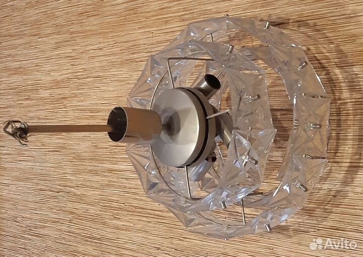 Люстра СССР хрустальная из СССР, хрусталь