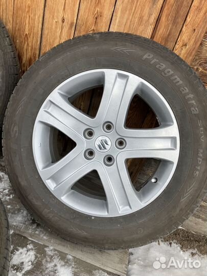 Комплект летних колес r17 с дисками