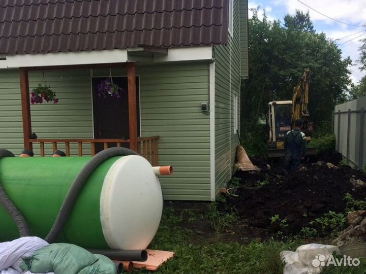 Септик Интал с переливом