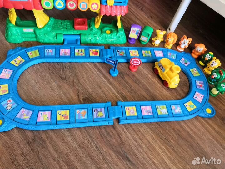 Поезд, железная дорога, обучающая смартвиль