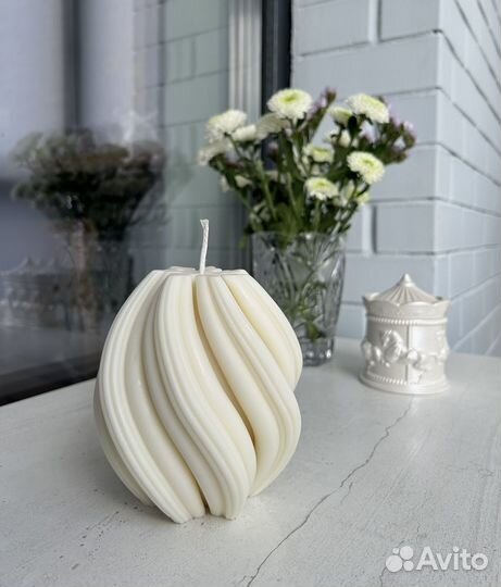 Свечи интерьерные Pinterest ручной работы