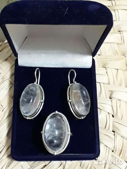 Комплекты 925 Лазурит Хрусталь Лабрадорит Агат