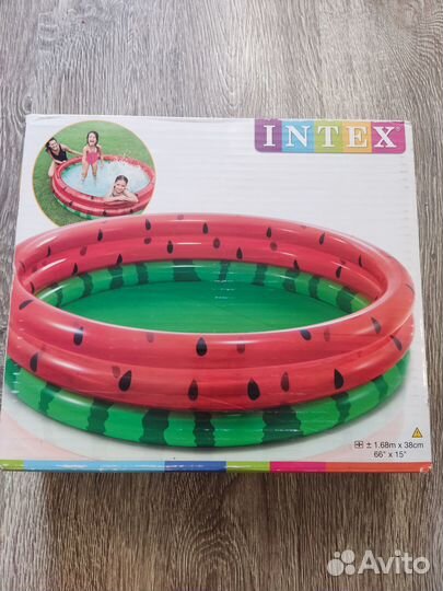 Детский надувной бассейн новый