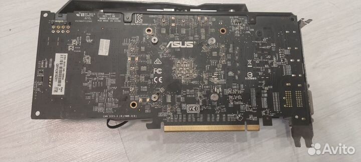 Видеокарта asus rx470 4gb