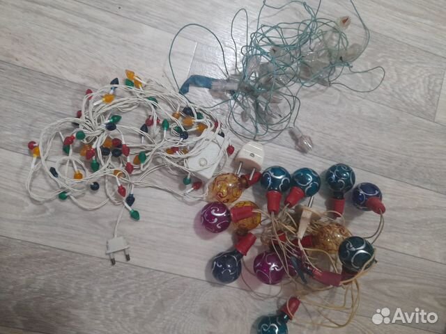 Гирлянды СССР 3шт