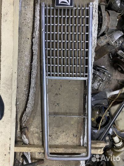 Решетка радиатора ваз 2106 хром металл