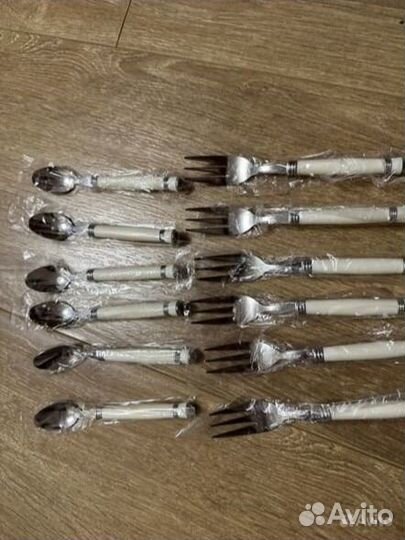 Мельхиоровые столовые приборы