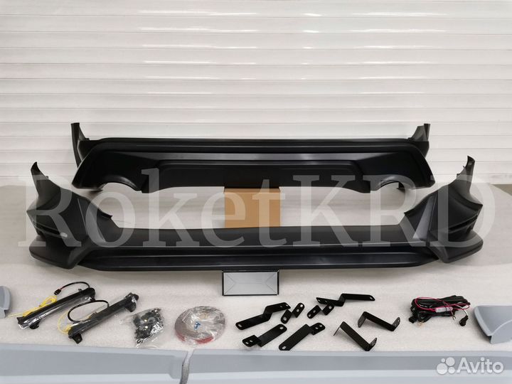 Обвес toyota rav 4 2019-20 г полный TRD в Наличии