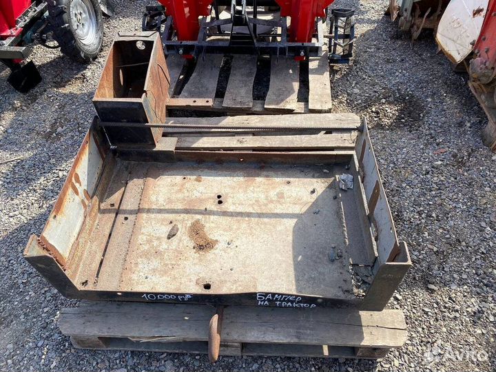 Бампер на мини трактор