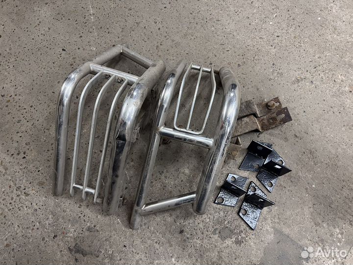 Защита задних фонарей Серпы mercedes W463 Гелик