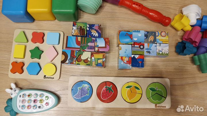 Развивающие игрушки пакетом
