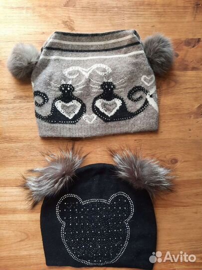 Комплект шапка, шарф