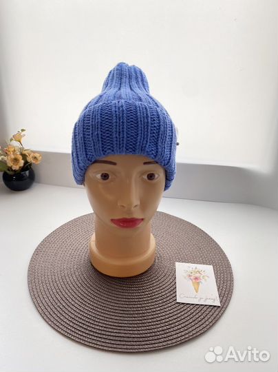 Шапка тыковка из мериноса