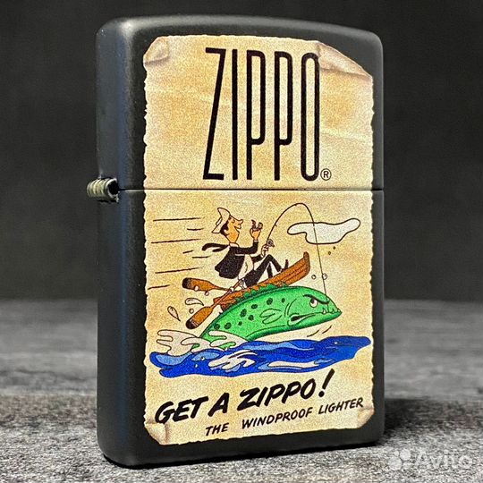 Зажигалка Zippo - Fishing Ad