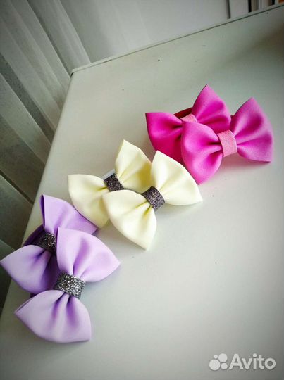 Резинки ручной работы для волос