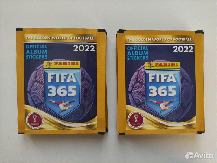 Наклейки panini FIFA 365 2022