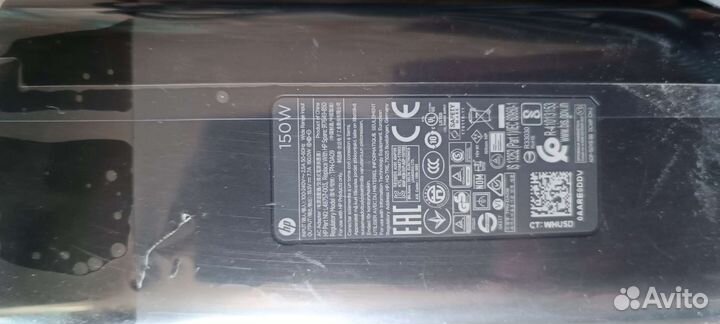 Блок питания для ноутбука hp 19.5v 150w
