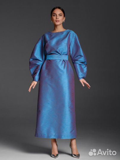 Платье из жаккарда