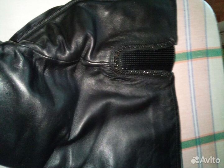 Сапоги зимние натуральная кожа