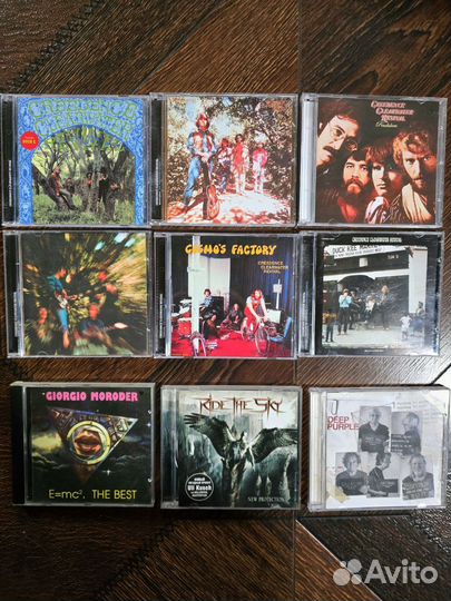 CD Creedence, Deep Purple, Ride the Sky, GMoroder