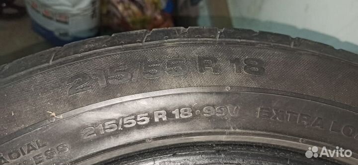 Continental ContiPremiumContact 2E 215/55 R18