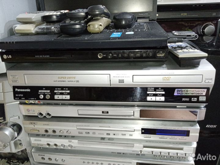 DVD+VHS Panasonic видеодвойка