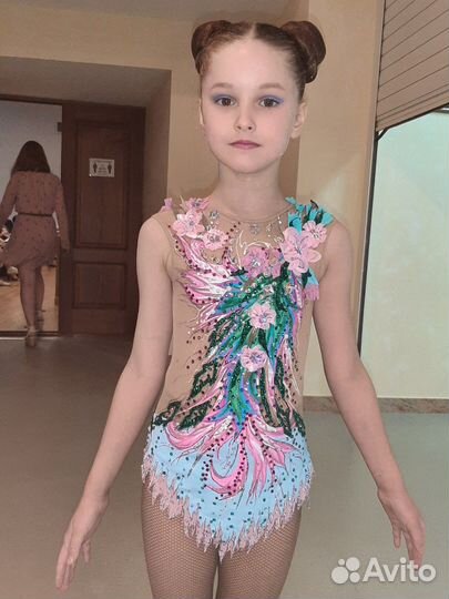 Купальник гимнастический для выступлений 134